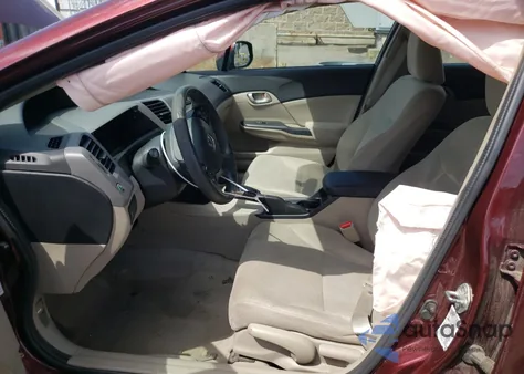 2012 Honda Civic Lx z USA, uszkodzony, nr VIN 19XFB2F58CE385953